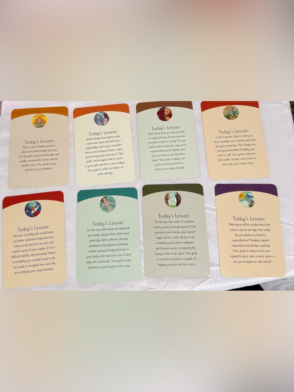 Complete Set Wisdom for Healing Cards by Caroline Myss - Picture 7 of 7
